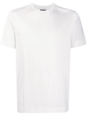 Emporio Armani logo print t-shirt - White