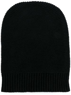 N.Peal knitted beanie - Black