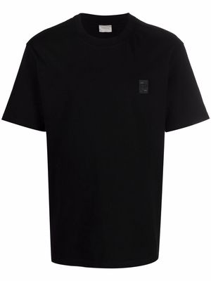 Filling Pieces Lux logo-patch organic cotton T-shirt - Black
