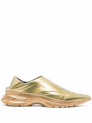 AZ FACTORY Pointy Sneaks slip-on sneakers - Gold