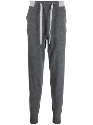N.Peal knitted two-pocket track trousers - Grey