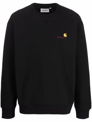 Carhartt WIP embroidered-logo jumper - Black