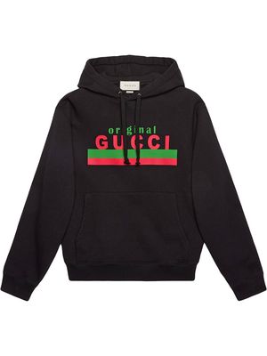 Gucci Original Gucci printed hoodie - Black