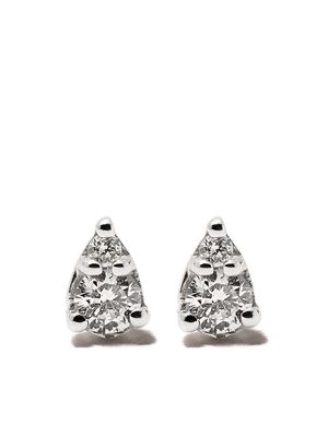 Dana Rebecca Designs 14kt white gold diamond teardrop stud earrings