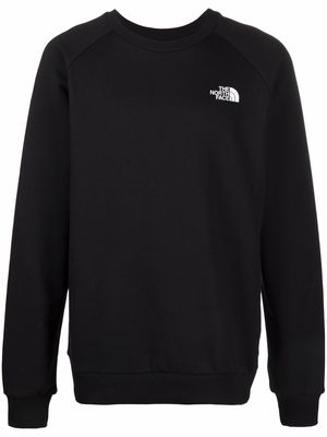The North Face box logo-print sweatshirt - Black