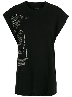 Osklen printed Bandeiras T-shirt - Black