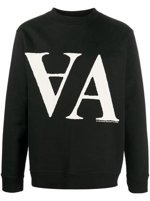 Vyner Articles Double-A print sweatshirt - Black