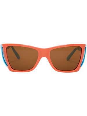 JW Anderson x Persol wide-frame sunglasses - Orange