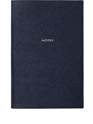 Smythson Chelsea notebook - Blue