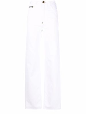 Philipp Plein straight-leg denim jeans - White