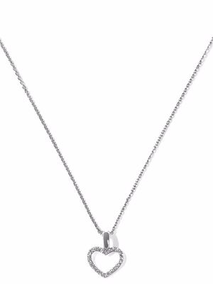 AS29 18kt white gold Mini Diamond necklace - Silver