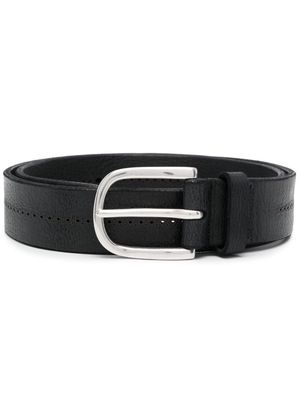 Orciani buckle leather belt - Black