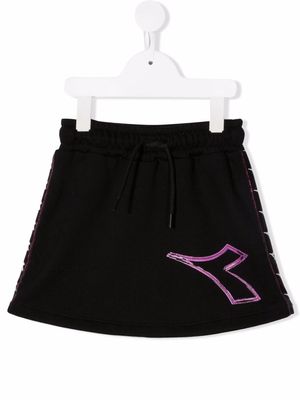 Diadora Junior logo skirt - Black
