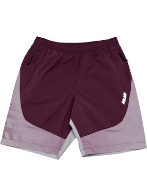 Palace D. Fade shell shorts - Red