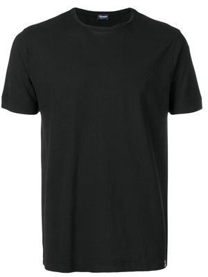 Drumohr round neck T-shirt - Black