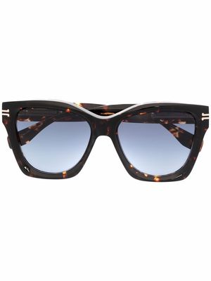Marc Jacobs Eyewear tortoiseshell square-frame sunglasses - Brown