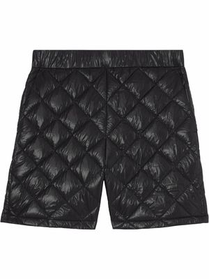Burberry Rixson diamond-quilted shorts - Black