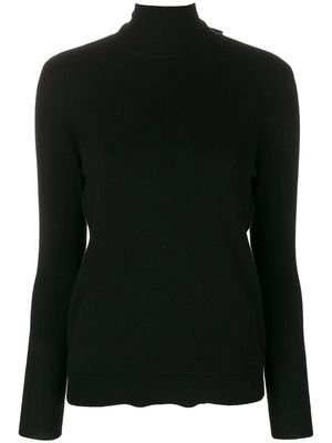 Cashmere In Love cashmere Vera bow tie jumper - Black