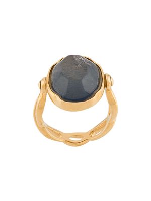 Goossens Cabochons oval ring - Gold