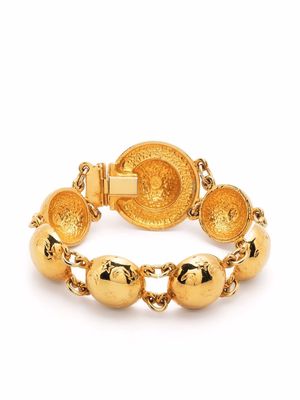 Sonia Rykiel Pre-Owned 1980s Moon and Stars bracelet - Gold