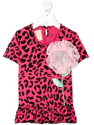 WAUW CAPOW by BANGBANG leopard print T-shirt - Pink