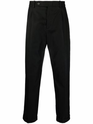 Alexander McQueen high-waist tailored trousers - Black