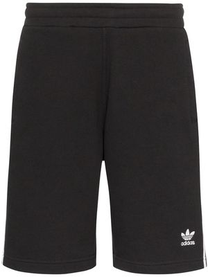 adidas three-stripe track trousers - Black