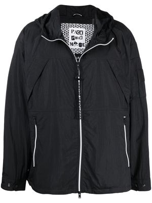Moose Knuckles zip-front hooded jacket - Black