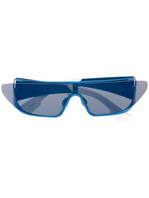 Dior Eyewear oversized-lens sunglasses - Blue