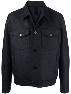 Harris Wharf London felted virgin wool jacket - Grey