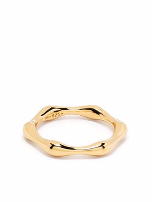 Missoma thin molten ring - Gold