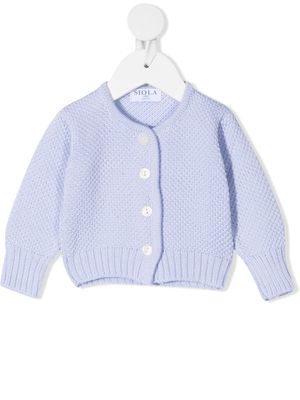 Siola English-knit cardigan - Blue