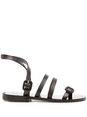 Ports 1961 strappy leather sandals - Black