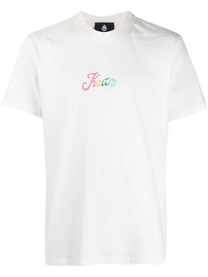 DUOltd slogan-print cotton t-shirt - White