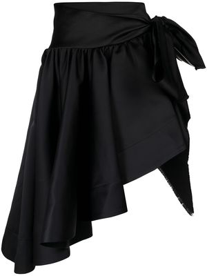 AZ FACTORY Switchwear Duchesse asymmetric skirt - Black