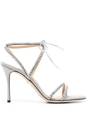 Sergio Rossi crystal embellished sandals - Silver