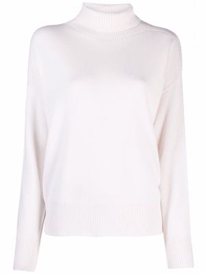 Peserico roll-neck knitted jumper - White