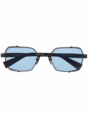 Balmain Eyewear Brigade III square-frame sunglasses - Black