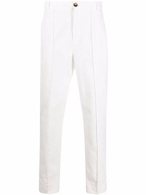 Brunello Cucinelli straight-leg trousers - White