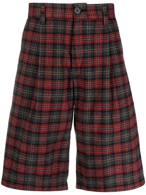 Goodfight Seven String plaid shorts - Red