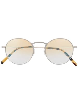 Oliver Peoples Weslie round frame sunglasses - Silver