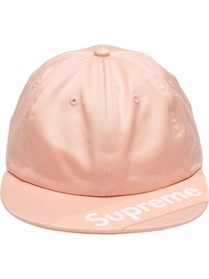 Supreme visor label 6-panel cap - Orange