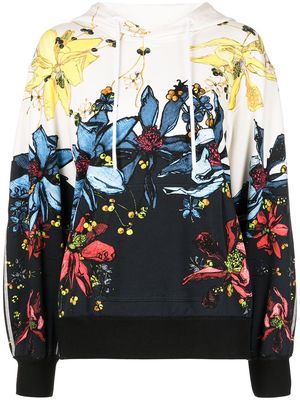 Jason Wu Collection floral-print hoodie - Multicolour
