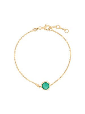 Astley Clarke Green Onyx Stilla bracelet - Gold