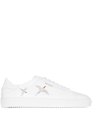 Axel Arigato 90 embroidered bird sneakers - White