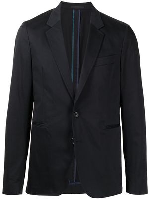 PS Paul Smith single-breasted fitted blazer - Blue