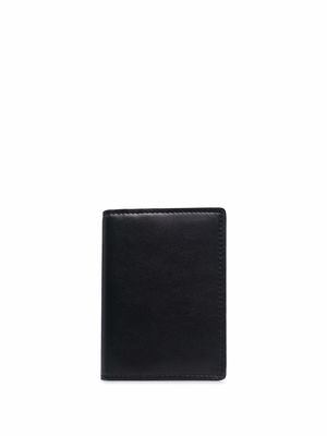Common Projects logo-stamp breast wallet - Black