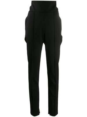 Alexandre Vauthier high-waist trousers - Black
