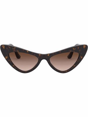 Dolce & Gabbana Eyewear cat-eye sunglasses - Brown