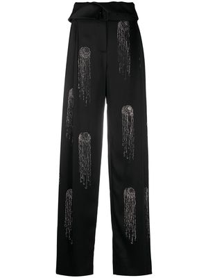 Stella McCartney Londyn hotfix trousers - Black